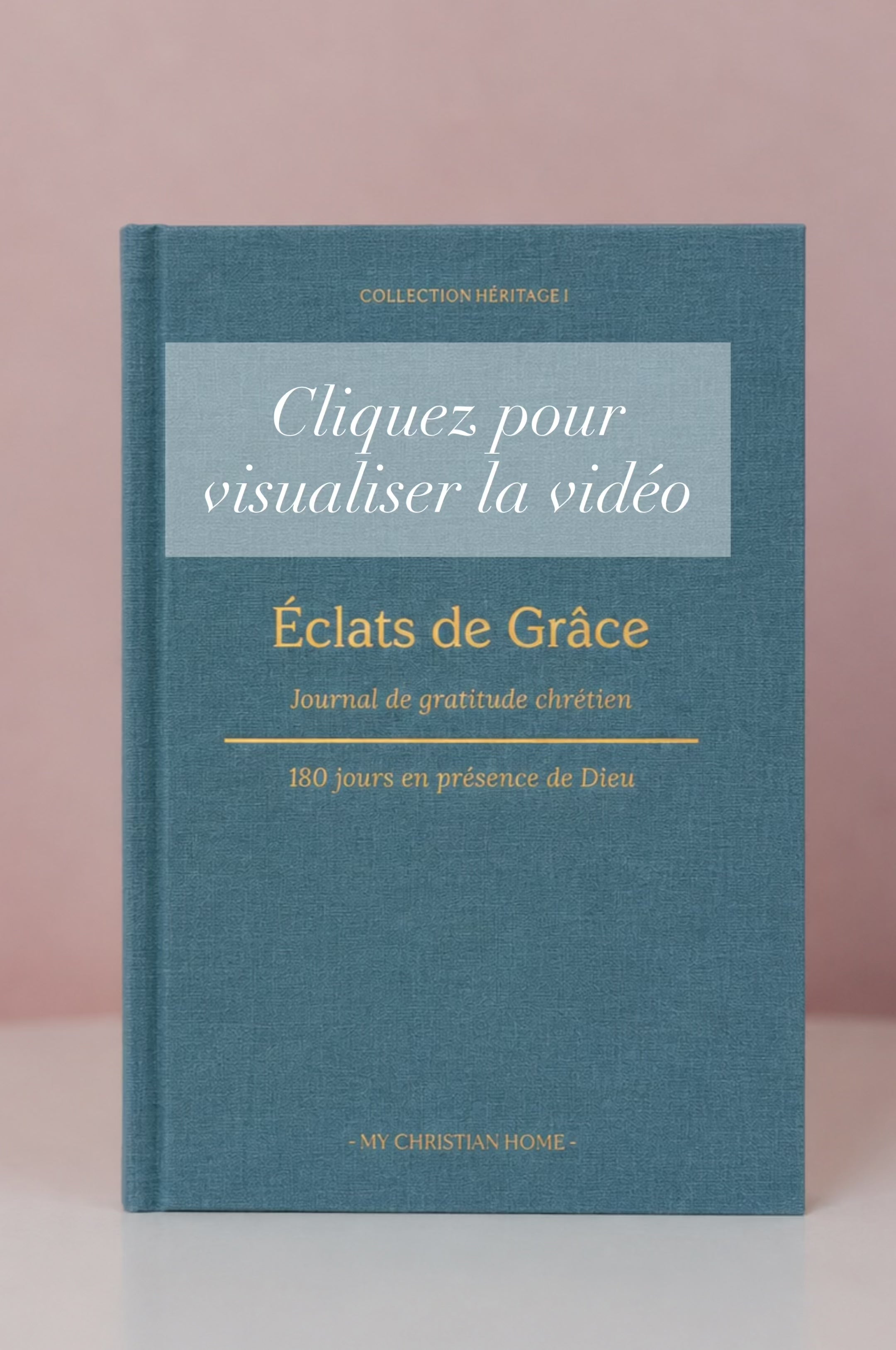 Charger la vidéo : <p>Ce journal est comme avoir une amie bienveillante qui te rappelle chaque jour de regarder la bonté de Dieu, même dans l'ordinaire.</p>